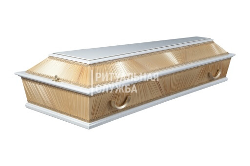 Гроб "Комбинированный", золотой