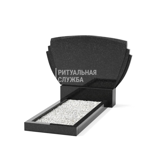 Памятник на могилу НС-78215 горизонтальный Памятник на могилу НС-78215 горизонтальный
