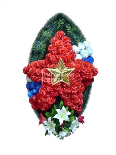 Венок "Триколор"