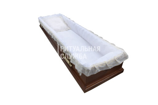 Постель в гроб "Стежка - атлас" Постель в гроб "Стежка - атлас"