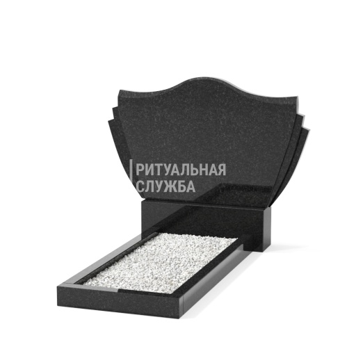 Памятник на могилу НС-78217 горизонтальный Памятник на могилу НС-78217 горизонтальный