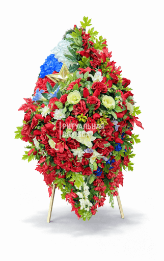 Венок "Триколор"