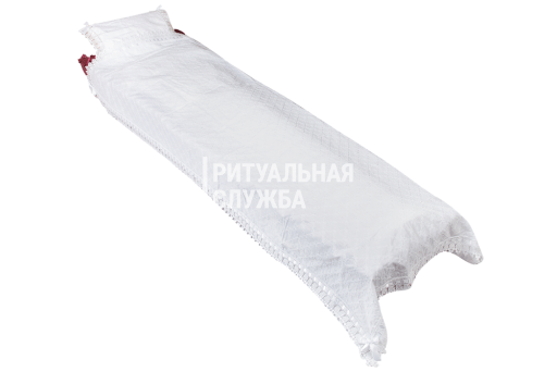 Покрывало в гроб "Батист Шитье" (покрывало, наволочка) Покрывало в гроб "Батист Шитье" (покрывало, наволочка)