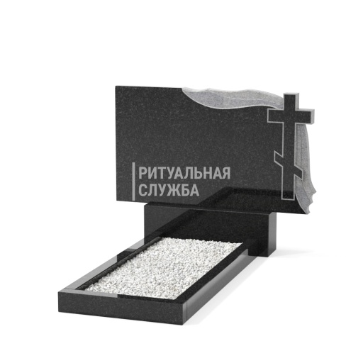Памятник на могилу НС-78225 горизонтальный Памятник на могилу НС-78225 горизонтальный